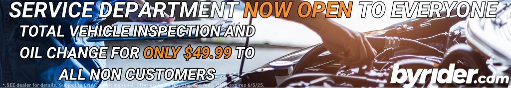 Service department is open for all customers - KY112