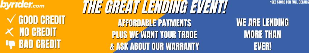 Great lending event - KY110 stores