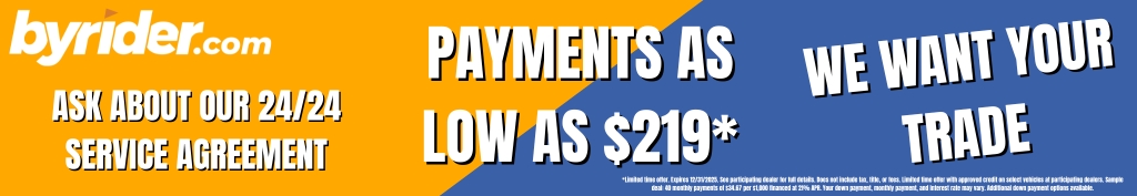 Payment low as $129 - IN127 & IN128 stores